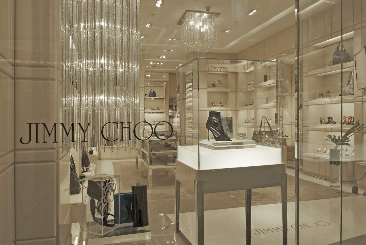 Jimmy choo cheap the mall